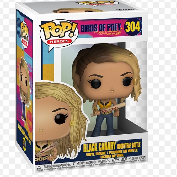 Funko Other - Funko Pop heroes birds of prey Black Canary Vinyl Figure  304